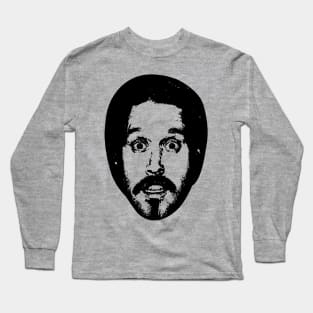 T.J. Miller Funny Face: Humorous Artwork for Comedy Enthusiasts Long Sleeve T-Shirt